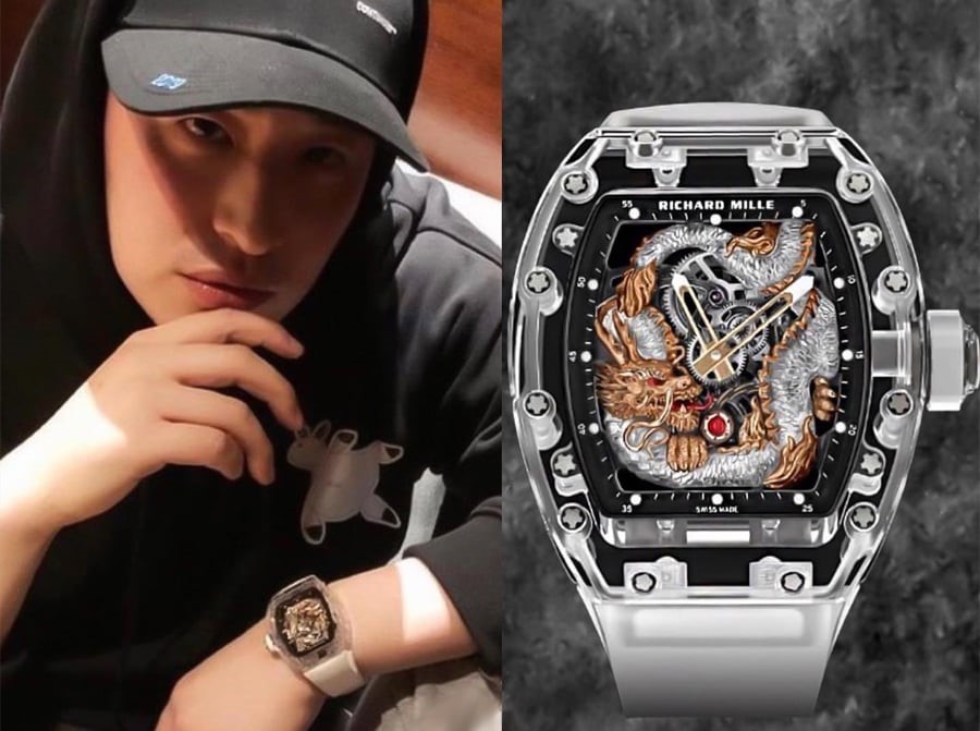 Phan Vỹ Bá và siêu phẩm Richard Mille 57-03 Sapphire Dragon 130 tỷ