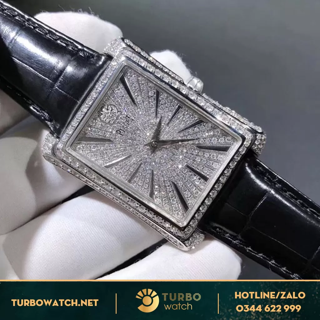 Piaget Chế Tác Vàng Khối 18k Kim Cương Thiên Nhiên