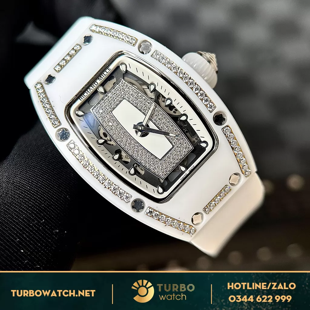 Richard mille 07-01 độ moissanite fake