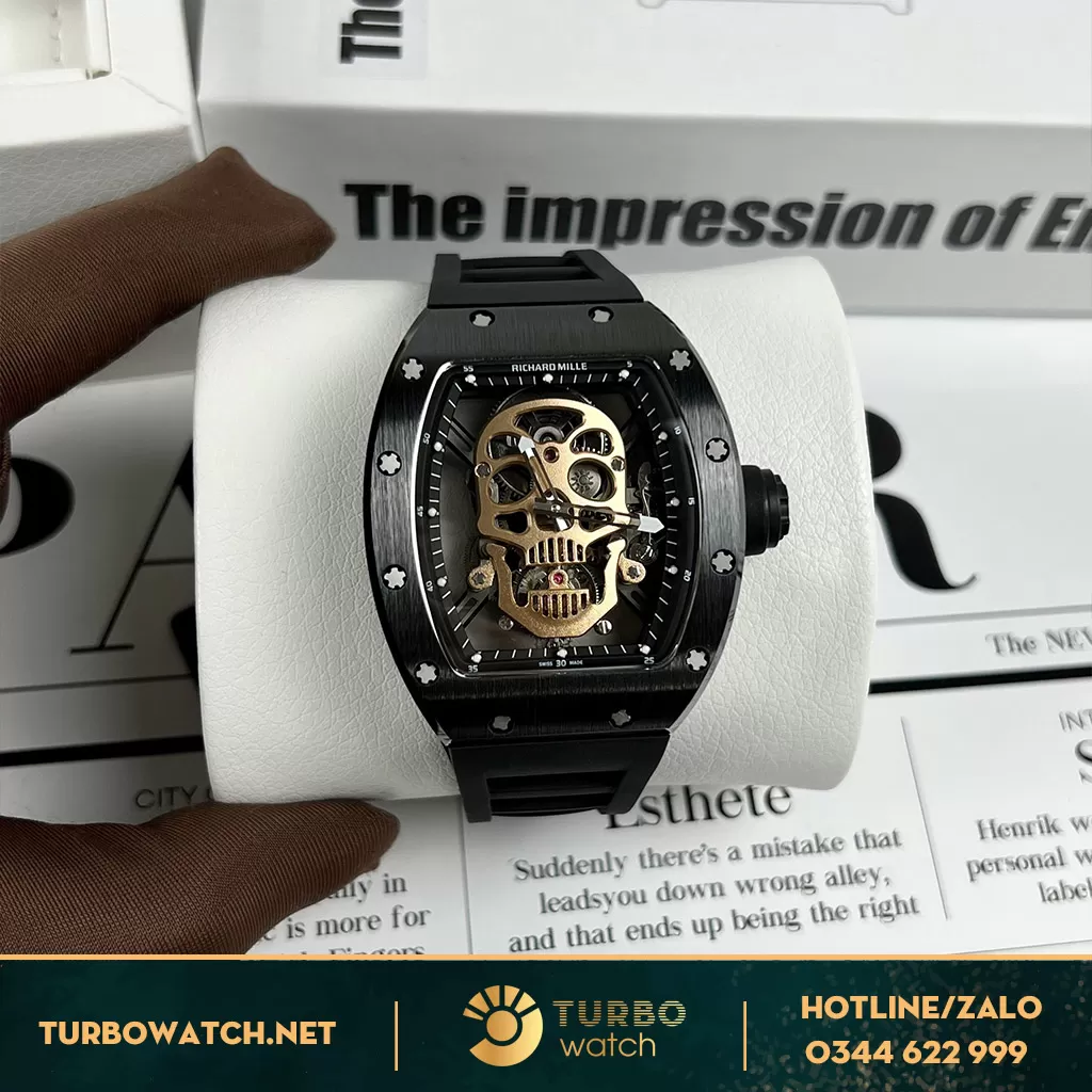 Richard mille 52-01 skull tourbillon Fake
