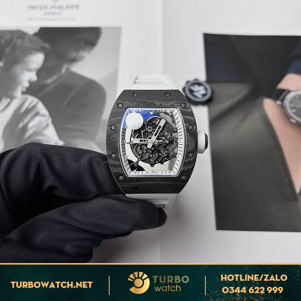 Richard Mille RM 055,KV movement 1:1 high-quality sapphire glass mirror