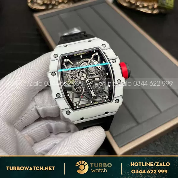 Richard miller rm 35-01 carbon trắng