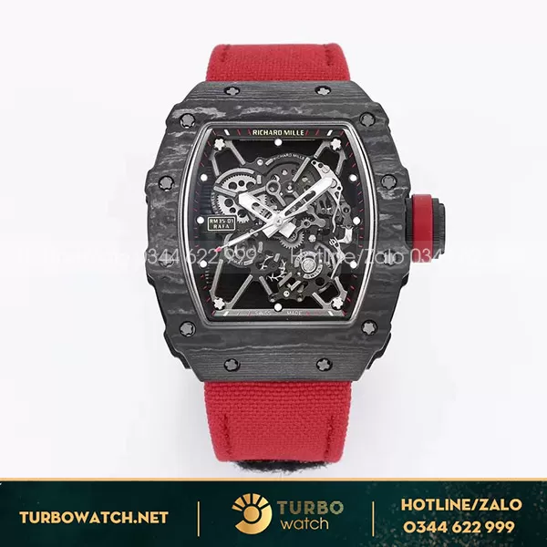 Richard Mille RM Rep 1 1 35-01 Rafa Nhà Máy Bbr Version Mới Góc 4H Hoạt Động Như Auth