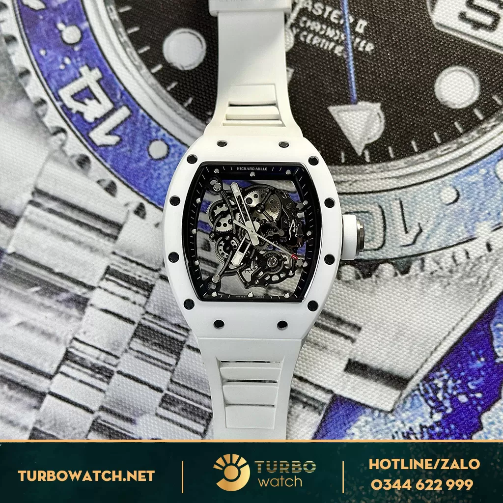 Richard Mille RM055 Rep 1 1 Bubba Watson Vỏ Ceramic V2 Nhà Máy Bbr