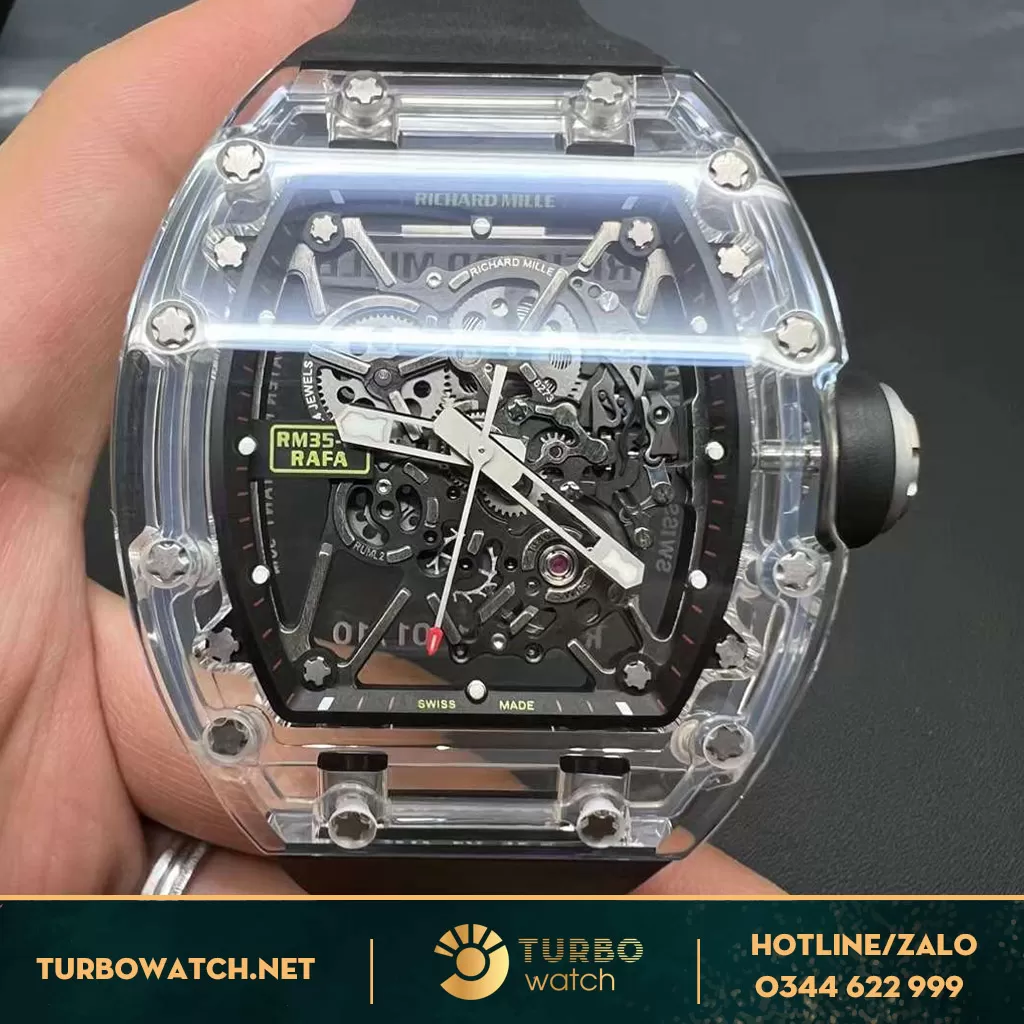 Richard mille RM35-01 vỏ saphire