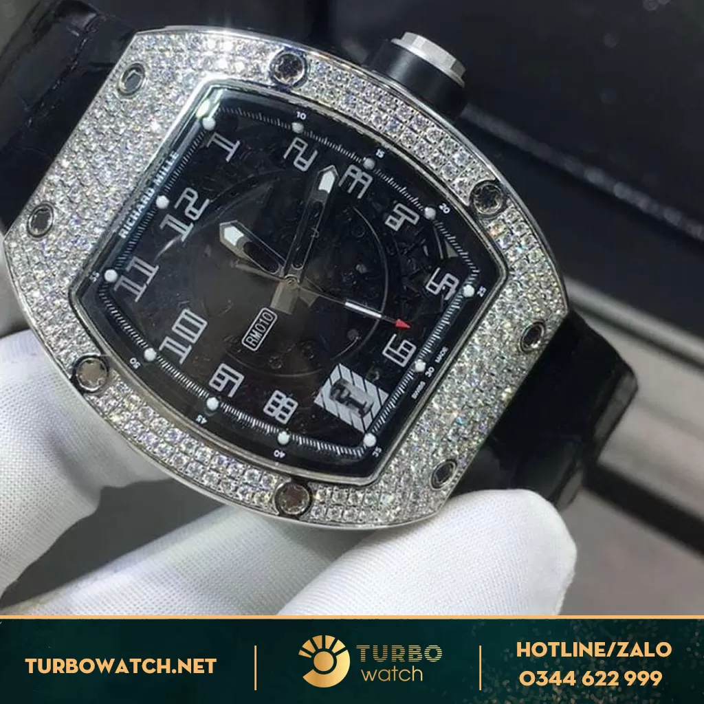 Richchard Mille RM 030-00 Vàng Khối 18k Kim Cương Thiên Nhiên