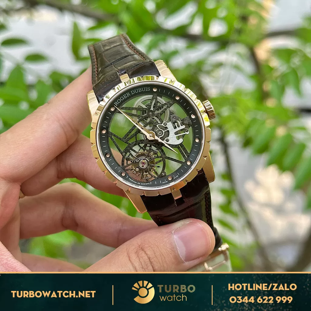Roger Dubuis Excalibur Skeleton RDDBEX0393 tourbillon replica