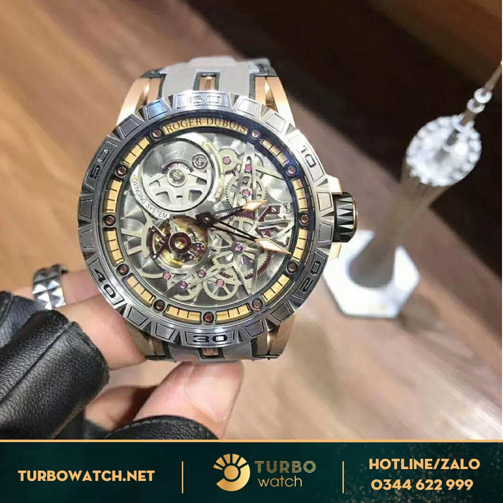 Roger dubuis(tourbillon) replica 1:1-Zalo 0344622999