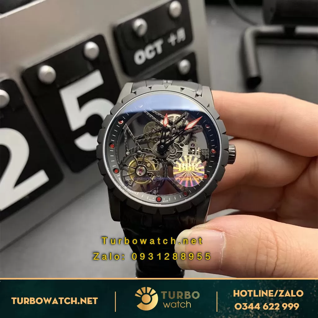 Roger dubuis(tourbillon) replica 1:1-Zalo 0344622999