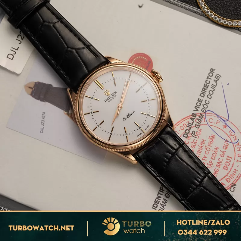 Rolex celini bọc vàng 39mm