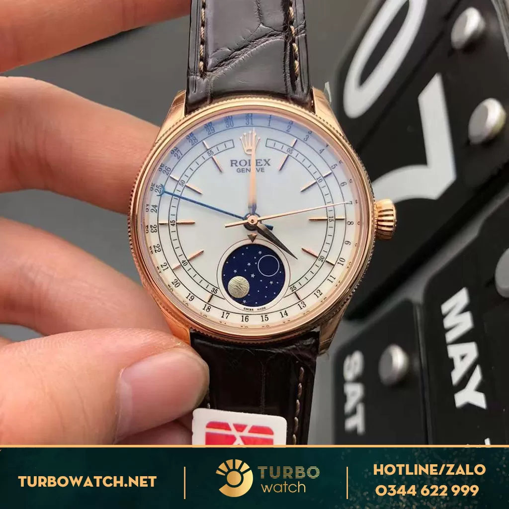 Rolex cellini moonphase rose gold fake