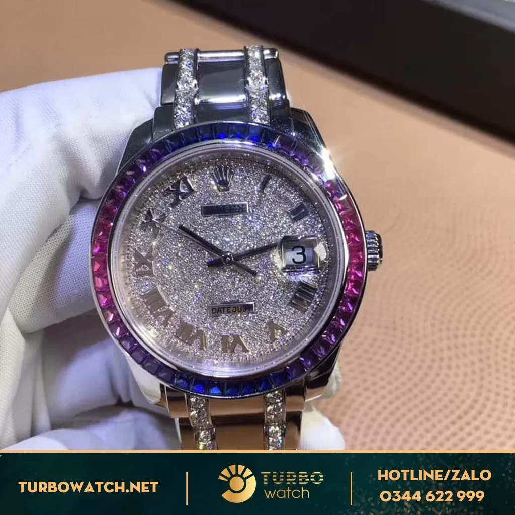 Rolex chế tác vàng khối ,kim thiên nhiên 