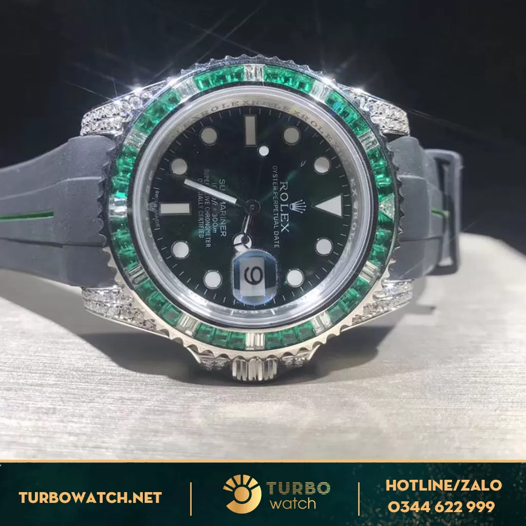 Rolex chế tác vàng khối ,kim thiên nhiên