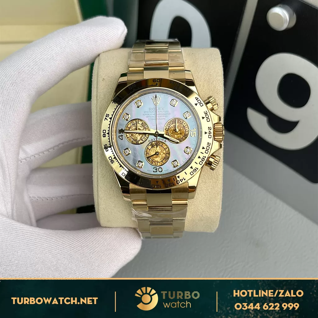 Rolex Cosmograph Daytona 116508 Mặt Số Xà Cừ Tím
