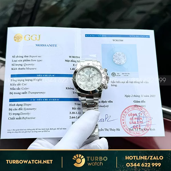 Rolex cosmograph daytona 116509 mặt số MOP 40mm