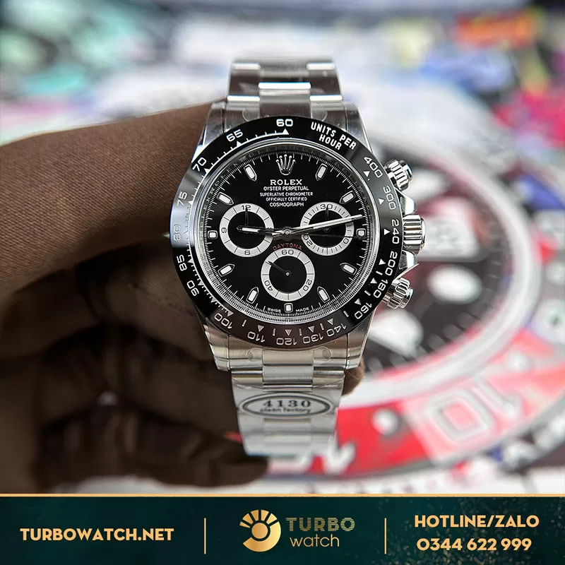 Rolex Cosmograph Daytona fake Godzilla cal4130 CLEAN Factory