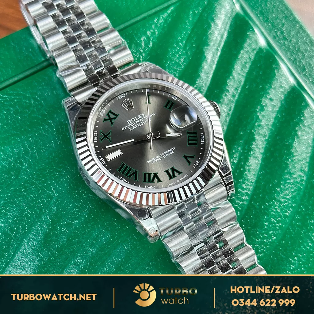 Rolex Datejust 36mm Wimbledon dial VS Factory