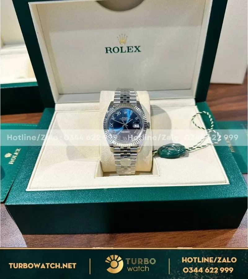 Rolex Datejust 41mm blue dial AR Factory