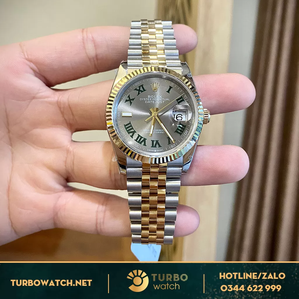 Rolex datejust 41mm và 36mm bọc vàng thật full kiểm định
