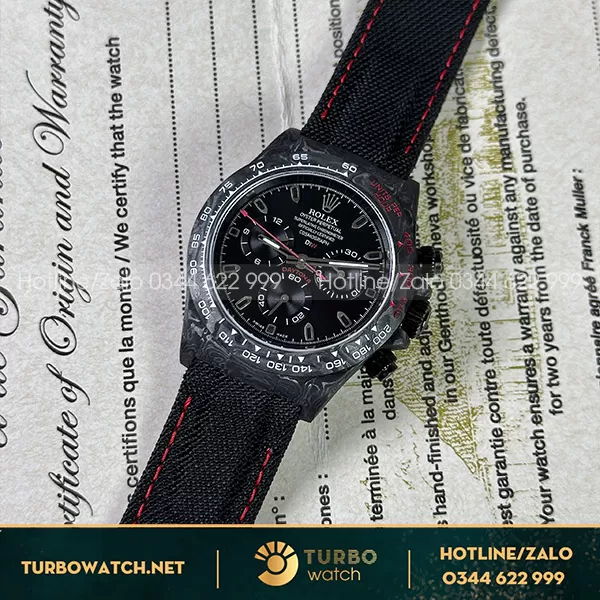 Rolex daytona carbon siêu nhẹ