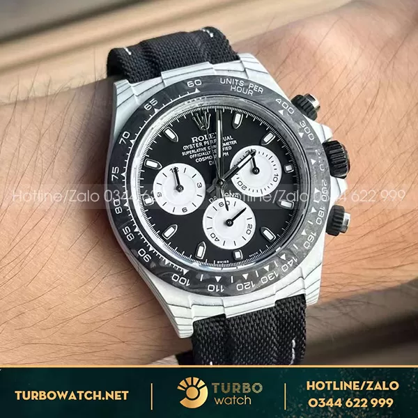 Rolex Daytona Custom Rep 1 1 Vỏ Carbon Siêu Sắc Nét