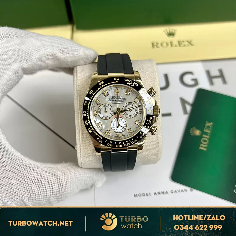 Rolex daytona fake độ mặt thiên thạch
