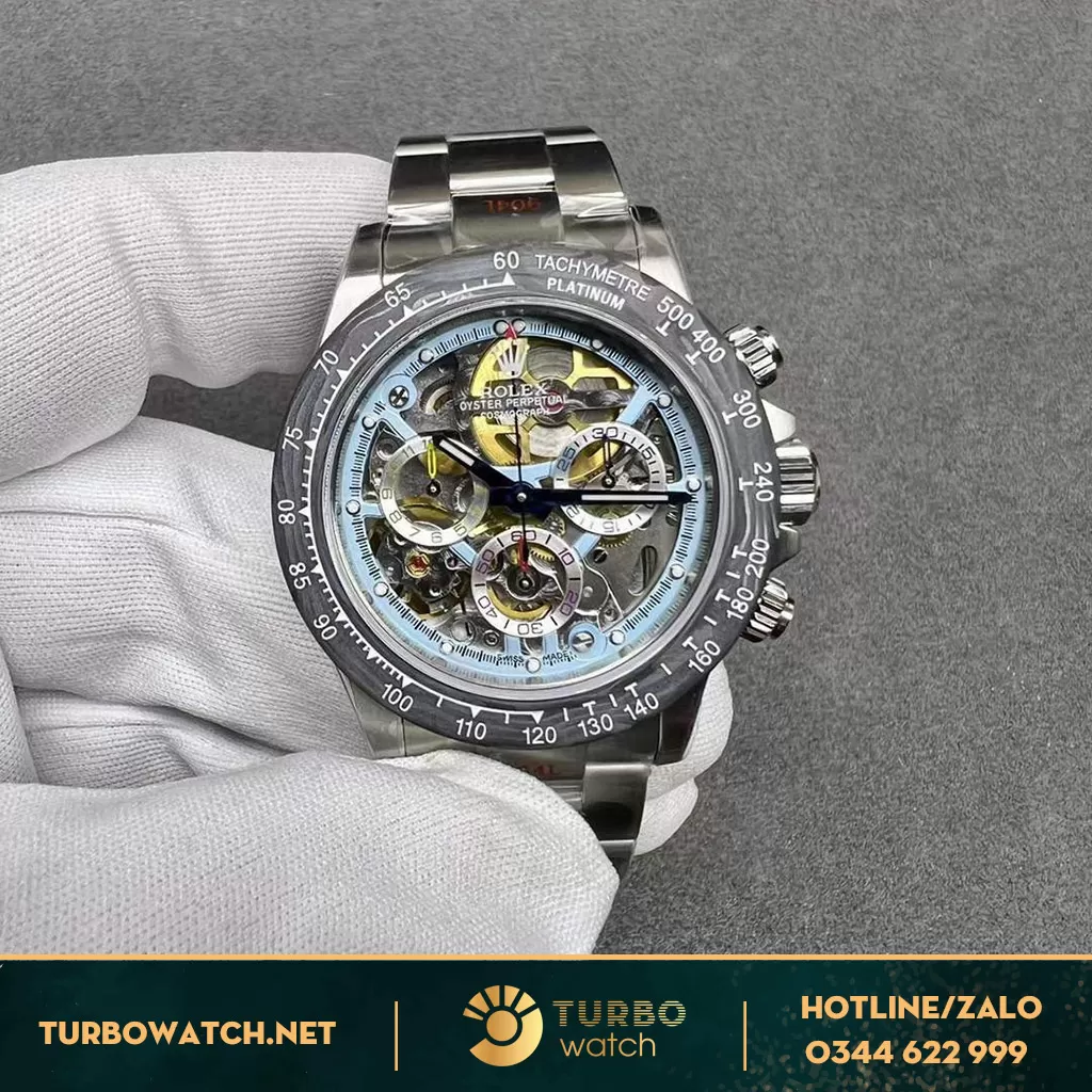 Rolex daytona mặt lộ cơ