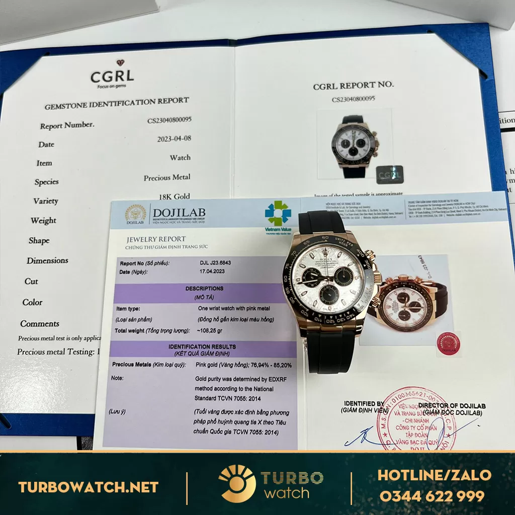 Rolex Daytona mặt thiên thạch vọc vàng Hongkong