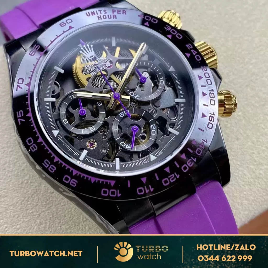 Rolex daytona skelaton dial vỏ ceramic