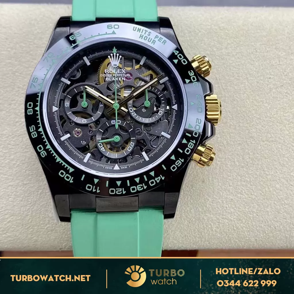 Rolex daytona skelaton dial vỏ ceramic