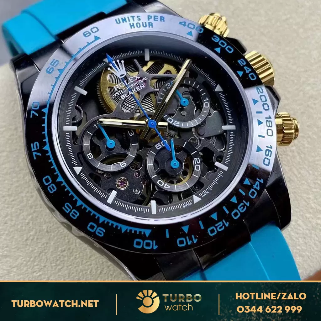 Rolex daytona skelaton dial vỏ ceramic