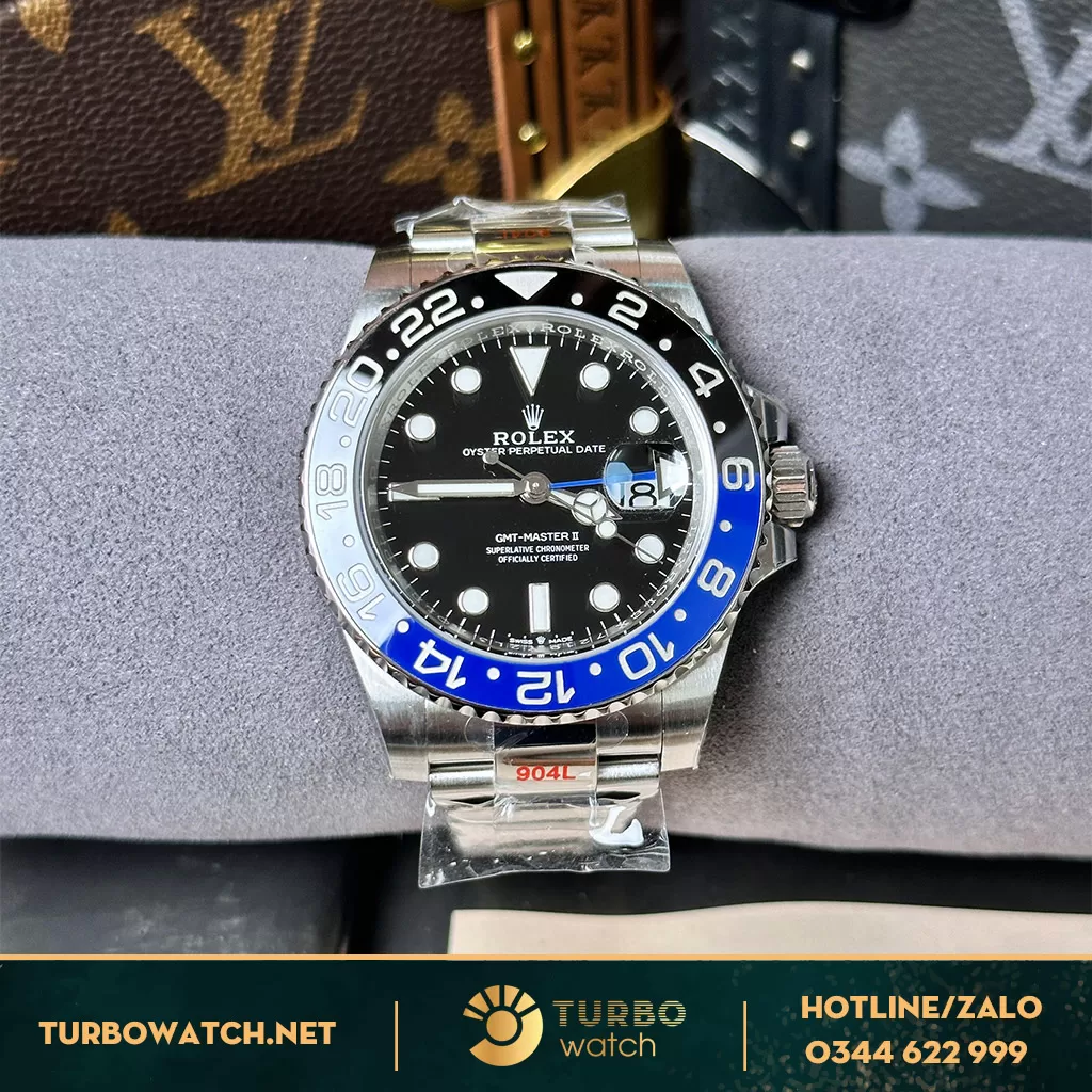 Rolex GMT-Master II 126710BLNR Dây Đeo Oyster siêu cấp