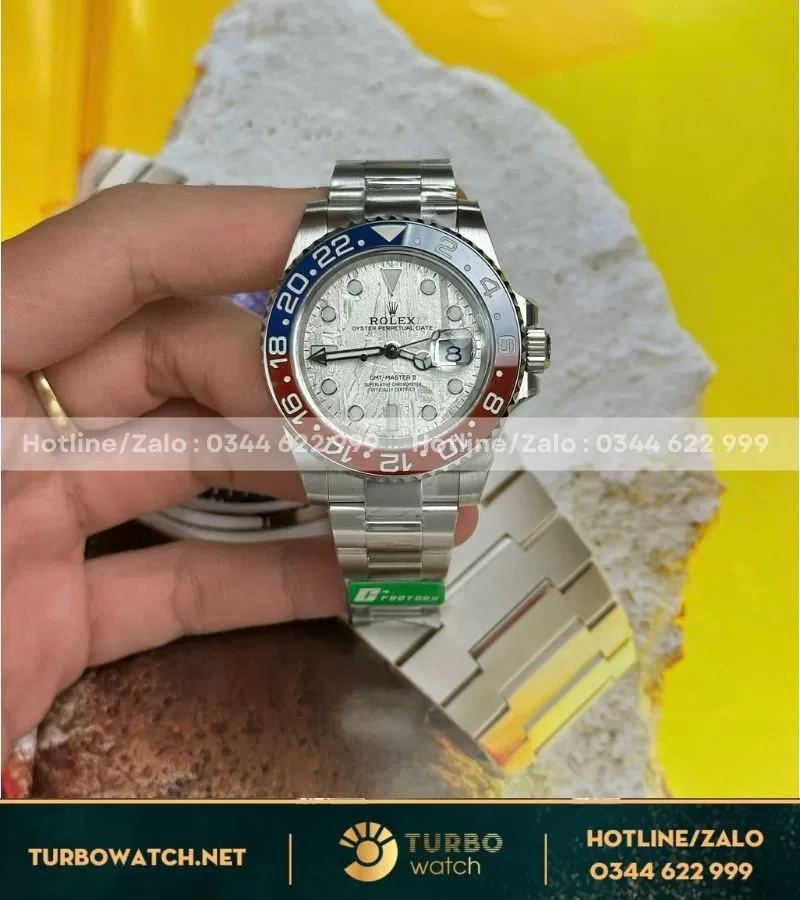 Rolex GMT-Master II dial thiên thạch cal3285— C+ Factory