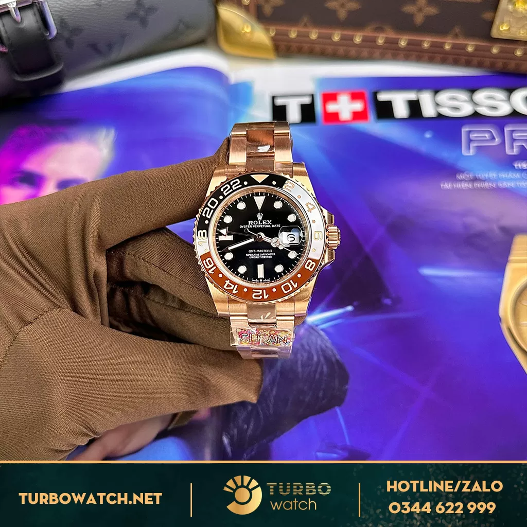 Rolex GMT-Master II máy cal3186 size 40mm nhà máy CLEAN