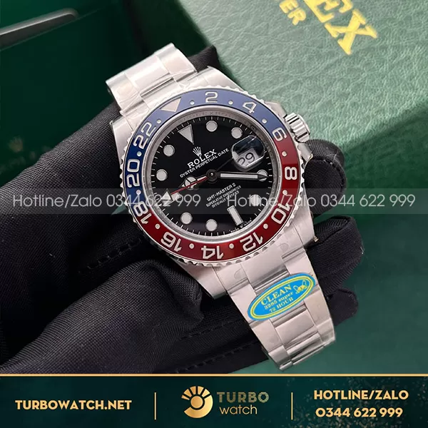 Rolex GMT-Master II Pepsi Calibre 3285 Rep 1 1 Clean Factory