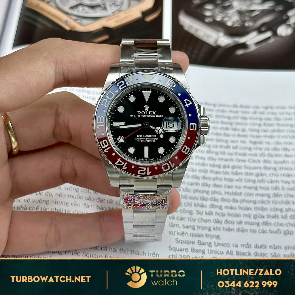 Rolex GMT-Master II Pessi nhà máy CLEAN
