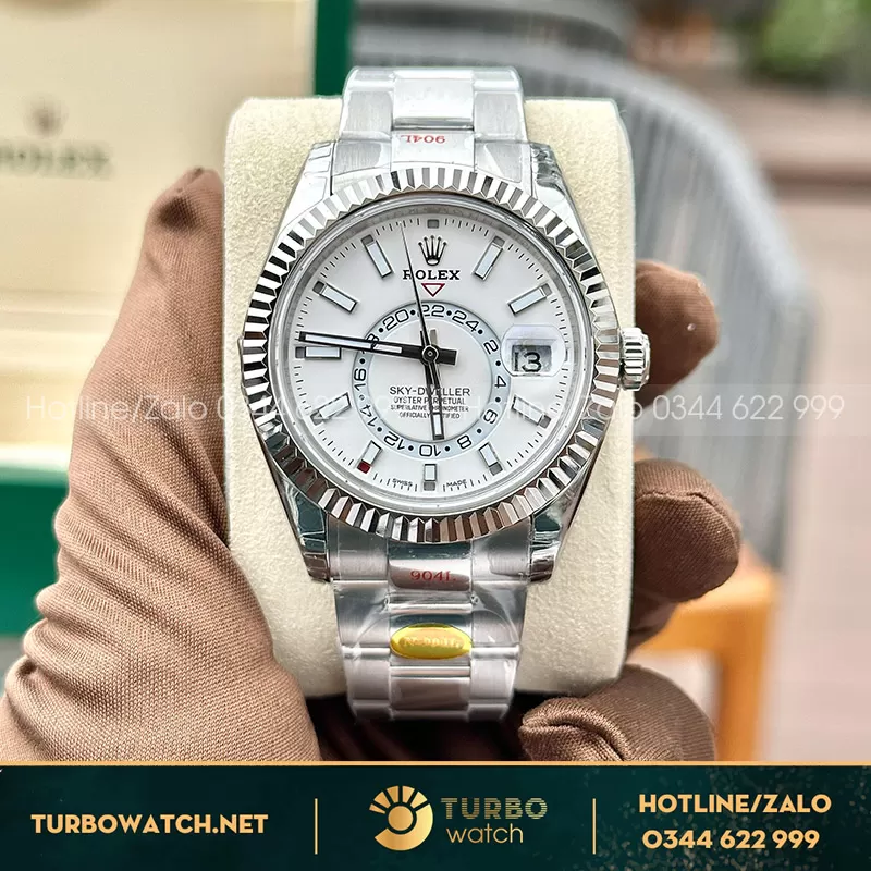 Rolex sky - dweller fake 904l