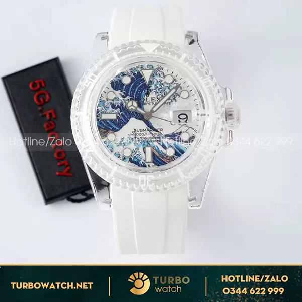 Rolex Submariner Phantomlad Rep 1 1 Vỏ Trong Suốt