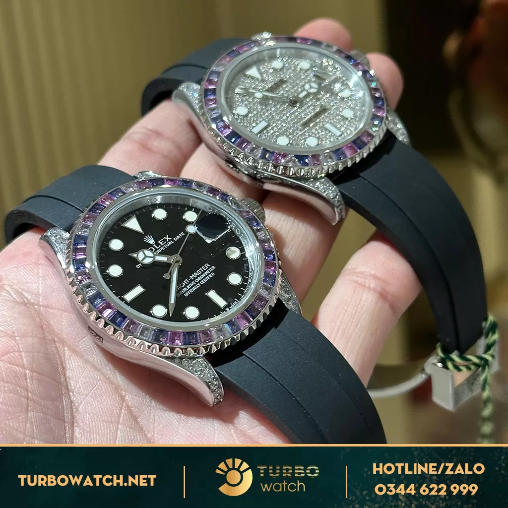 Rolex yacht master 226679 full đá cz