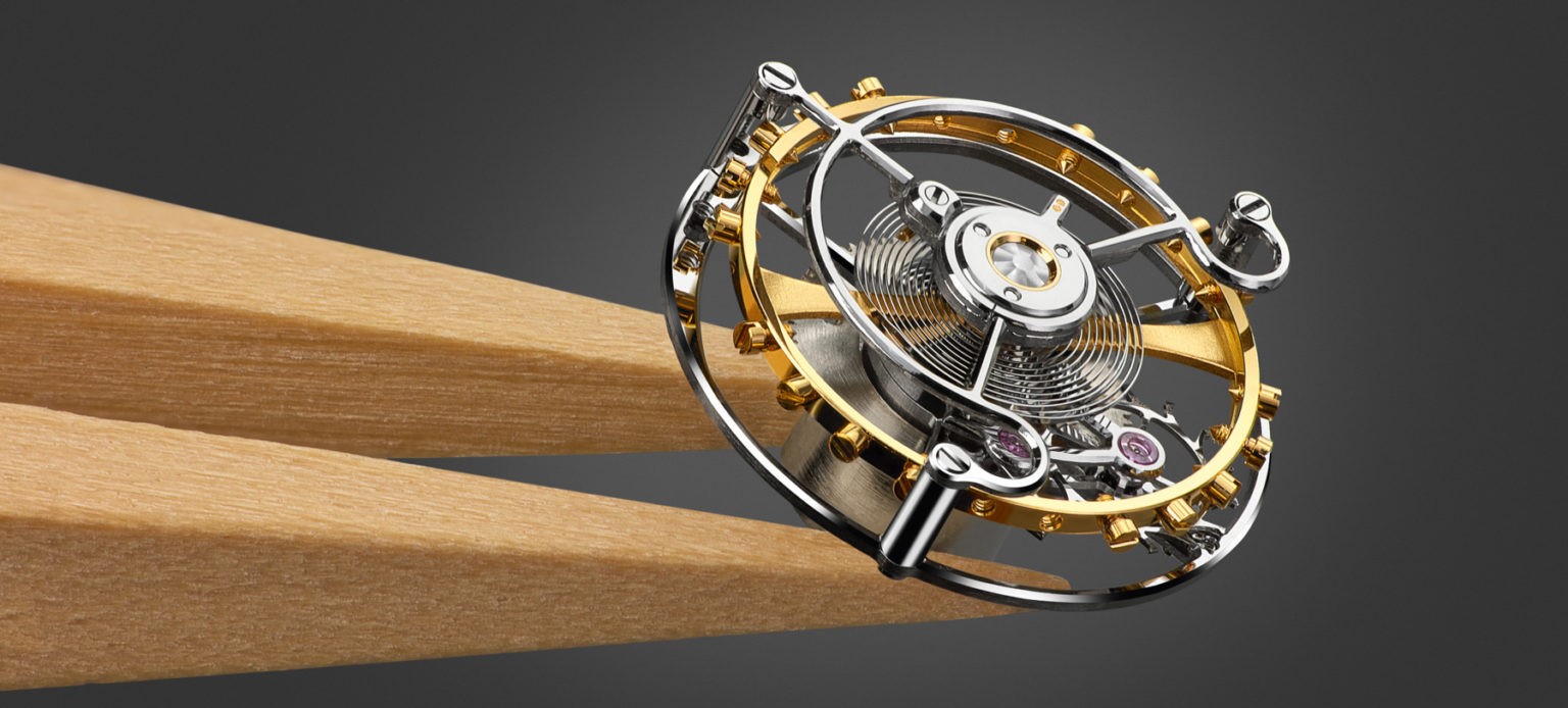 Lồng tourbillon có kích thước siêu siêu nhỏ