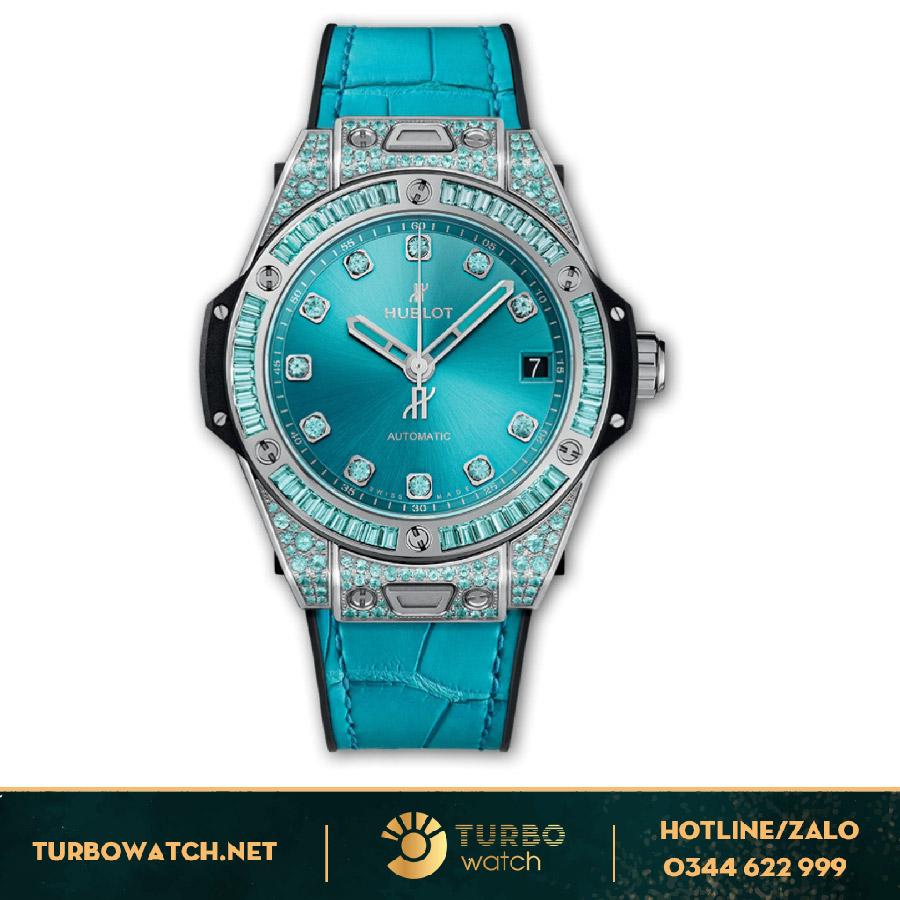 Đồng Hồ Hublot Big Bang One Click Xanh Ngọc