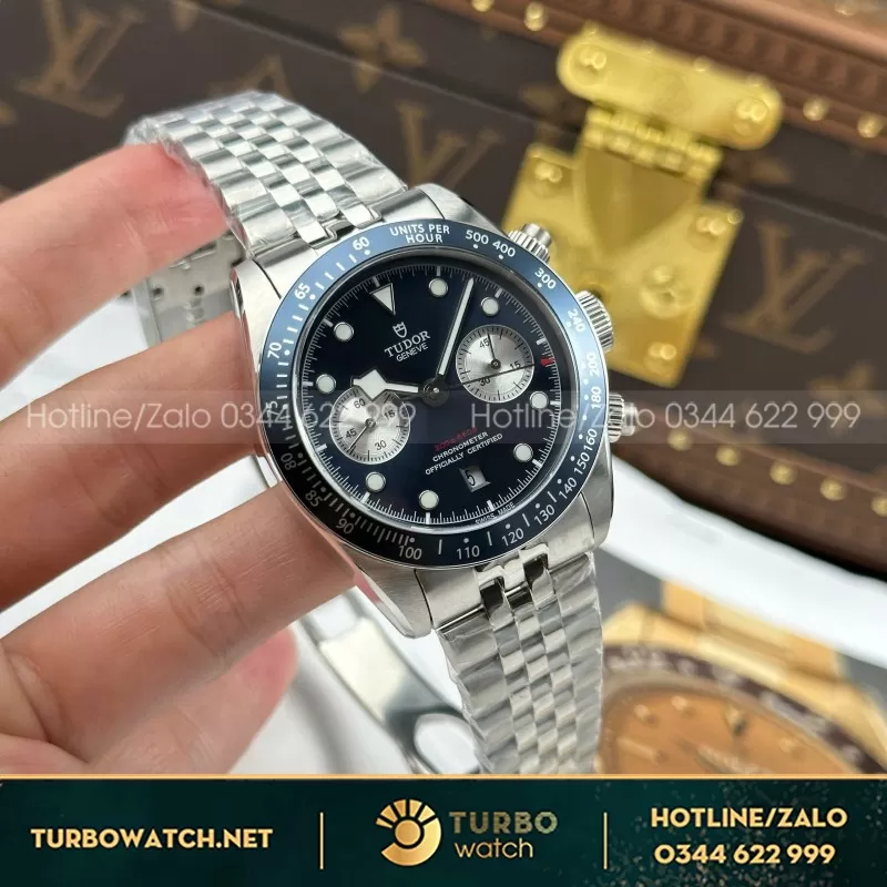 Đồng hồ Tudor Black Bay Chronograph• size 41mm• máy ETA7750 chạy full kim full chức năng Chronograph