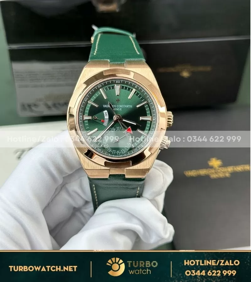 Vacheron Constantin Overseas Dual Time 7900V replica green dial