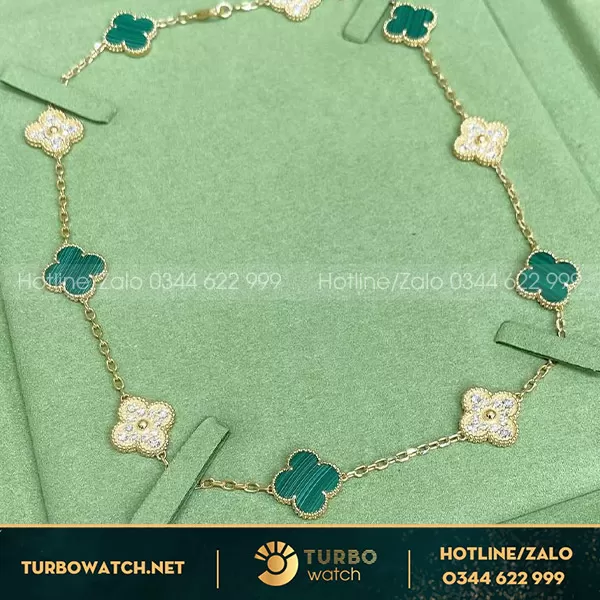 Van cleef & arpels necklaces gold 18k 