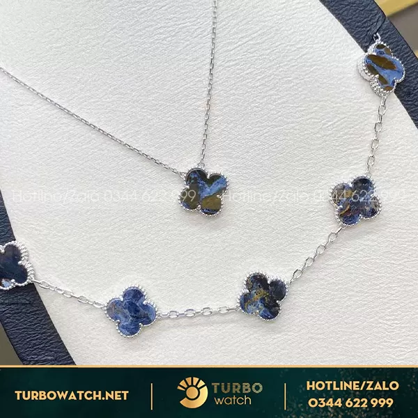 VCA necklaces and bracelets white gold