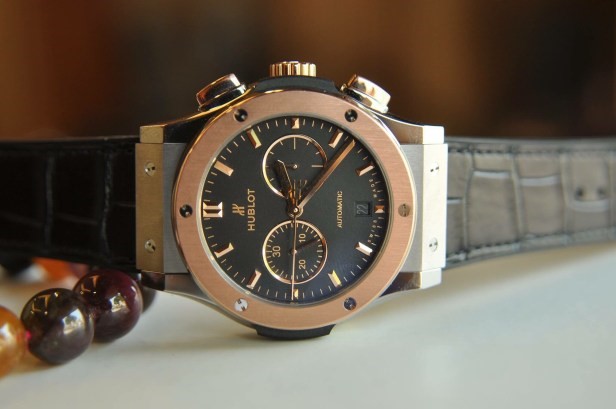 Vẻ đẹp khỏe khoắn,đậm chất thể thao của đồng hồ Hublot Classic Fusion Chronograp super fake