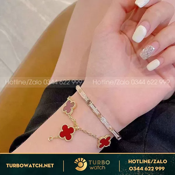 Vòng tay cartier và VCA nhập khẩu