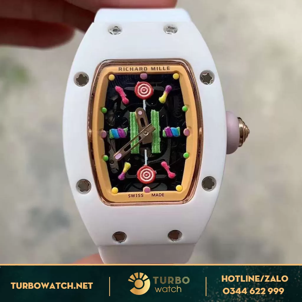 ​​​​​​​Đồng Hồ Nữ Richard Mille Like Auth RM 07-03 Litchi