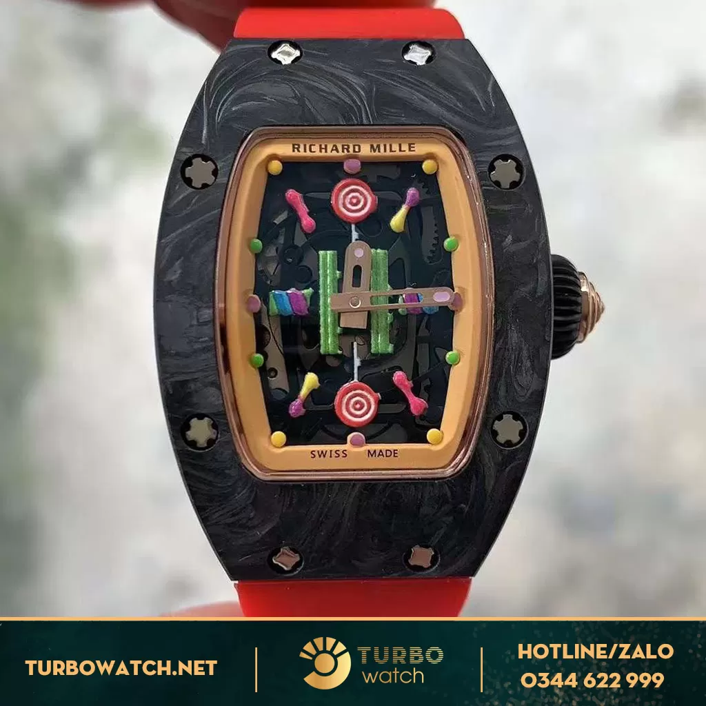 ​​​​​​​Đồng Hồ Nữ Richard Mille Siêu Cấp RM 07-03 Litchi
